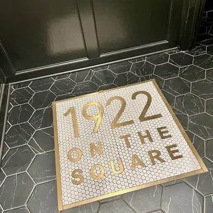 the date on the square