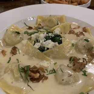 Ravioli was by far the best thing I&apos;ve had here