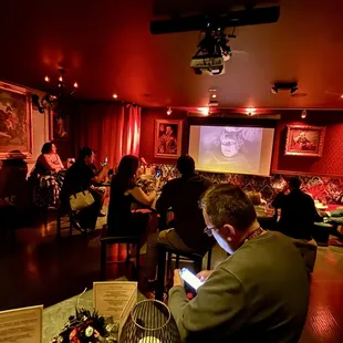 02.16.25 inside the secret bar until show starts at 9:00p