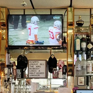 Excellent selection at the bar