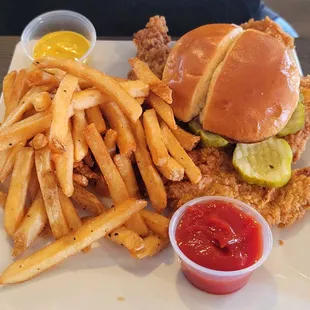 Tenderloin and fries