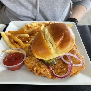 Pork Tenderloin Sandwich
