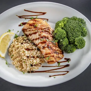 a plate of food
