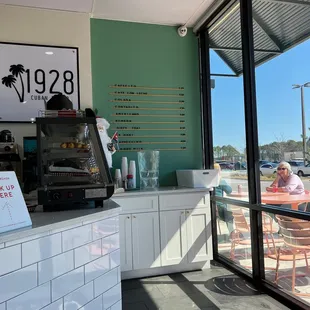 Coffee menu