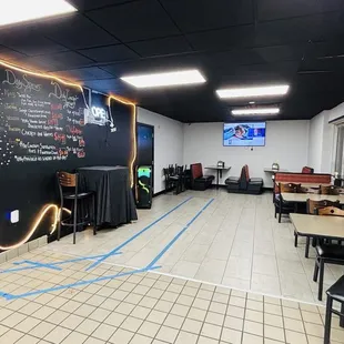 sushi and sashimi, interior
