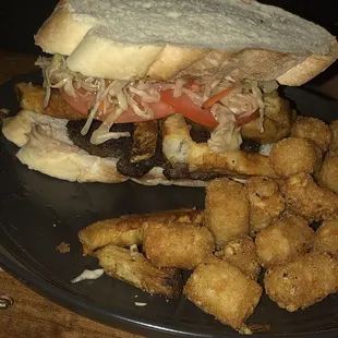 Pittsburgh style sandwich