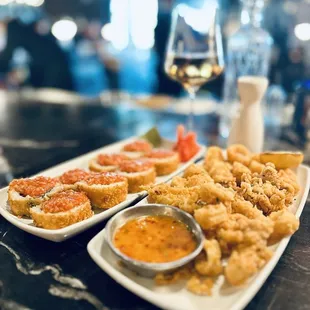 Elmo Roll and Calamari