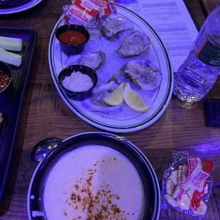 Oysters on the Half shell