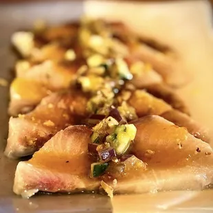 Hamachi Crudo