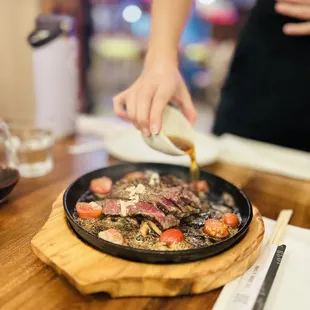 Cast Iron Ribeye Tataki