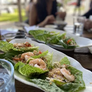 Glass Noodle Lettuce Wraps