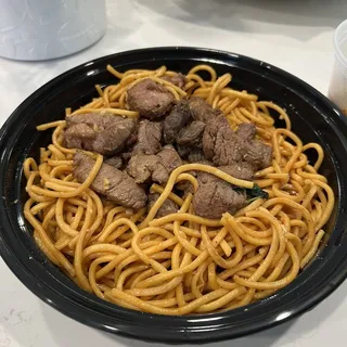 Garlic Noodles Beef