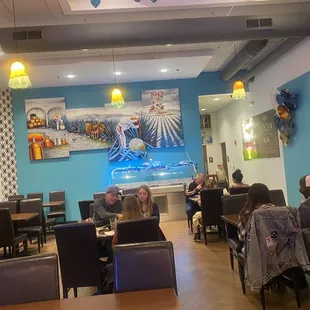 Inside 1942 Tacos and Tequila restaurant -- Sunday, 17 December 2023.