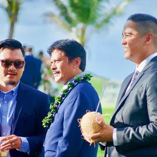 Fresh Coconut With Coconut Rum