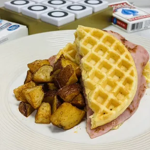 Waffle Sandwich