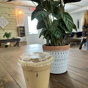 Iced Dutton May Latte