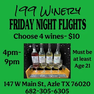 Friday Night Flights every Friday!