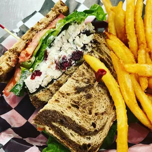 Chicken salad sandwich