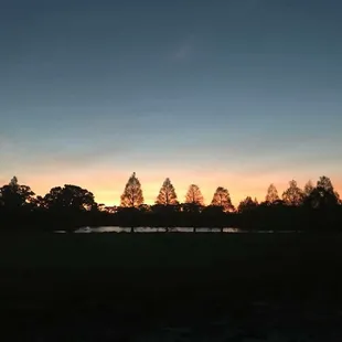 Sunset from our patio