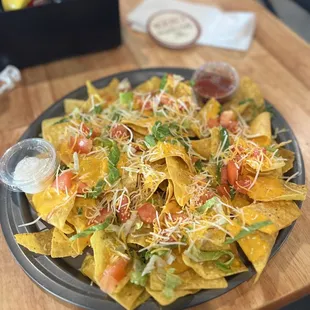 Nachos- made vegetarian!