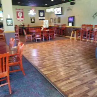 dining room has a bunch of functions.