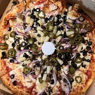 My veggie pizza