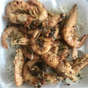 Salt &amp; Salt and Pepper Shrimp