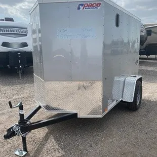 5x8 Pace American Enclosed Cargo Trailer