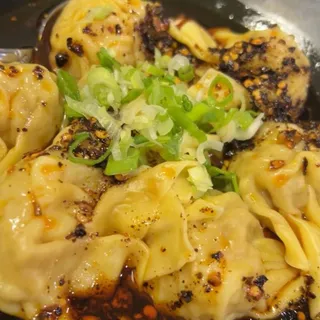 W2. Chili Oil Shrimp & Pork Wonton