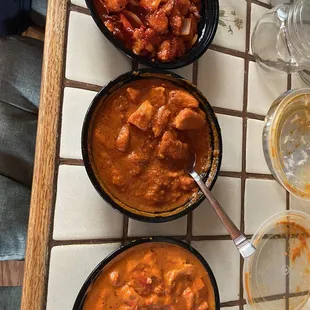 12. Gobi Manchurian 54. Chicken Makhani 61. Chicken Vindaloo