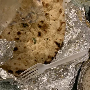 33. Garlic Naan