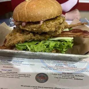 Sweet &amp; Savory Chicken Sandwich