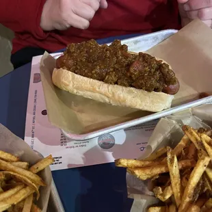 1st place dog with only chili