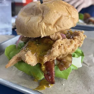 Special** Sweet and savory chicken sandwich