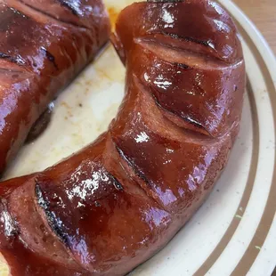 Side of smoked sausage