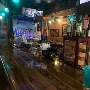 Bar area. Very clean!