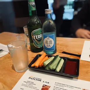 complimentary veggies