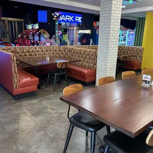 Lots of spacious seating