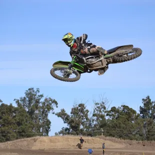 1Up Motorsports rider Jonah Locks at Motopro Graphics Triple Crown 2014