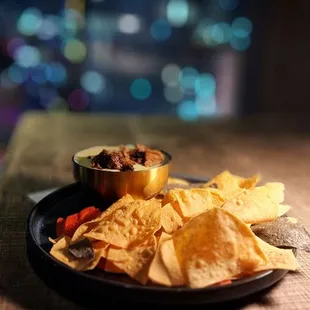 Queso with Brisket