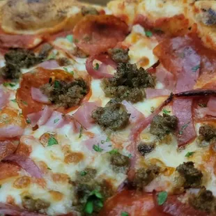 pizza, food