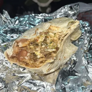 carne asada burrito $9 . Pic doesn't do justice