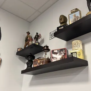 My favorite place of the whole Restaurant - the John Wayne Corner