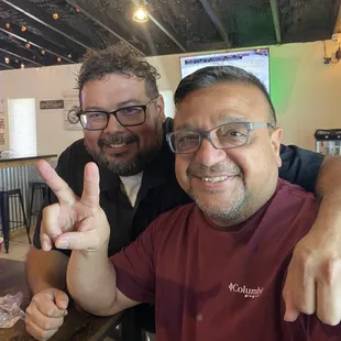 Private Party at 2 AND A CREW, great pork sliders