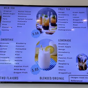 Drink Menu