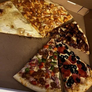 pizza, food