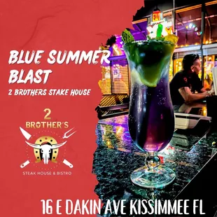 blue summer blast