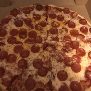 This is the 18 Pepperoni !