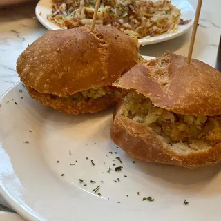 Bake and Saltfish Sliders