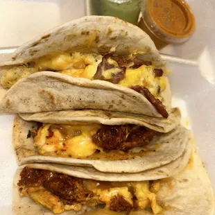 Breakfast tacos